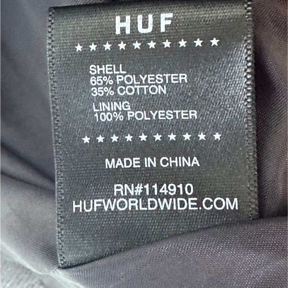 HUF Worldwide Men’s varsity style jacket size Large - Picture 7 of 8